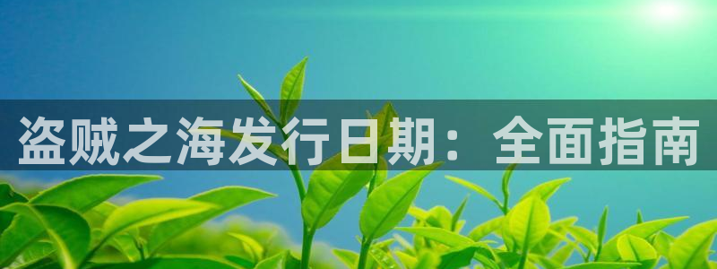 新航娱乐旗下艺人列表：盗贼之海发行日期：全面指南