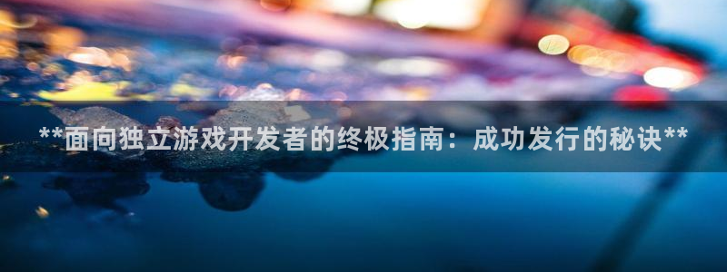 新航娱乐飞.3.3.4.8.2新航娱乐.可以吗.长久.中国：**面向独立游戏开发者的终极指南：成功发行的秘诀**