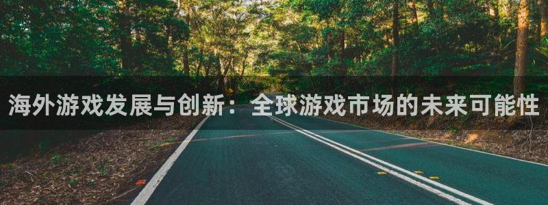 新航娱乐扣款后还能重新扣吗现在：海外游戏发展与创新：全球游戏市场的未来可能性